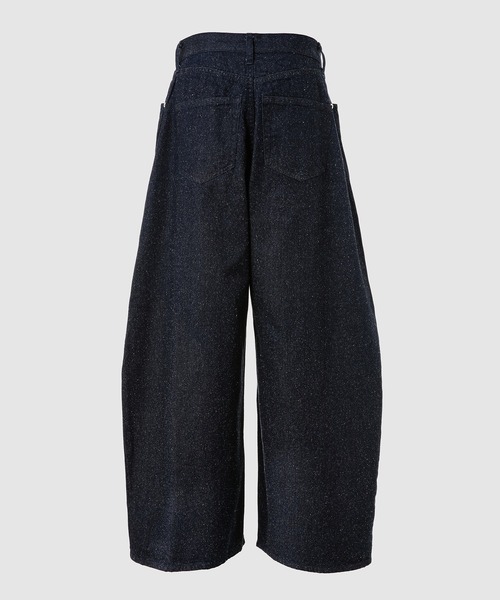 DIGAWEL(ディガウェル)の「Wide jeans(デニムパンツ・メンズ・ネイビー・1/2)」の3枚目の写真