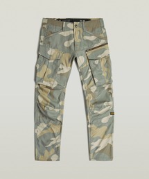 Rovic Zip 3D Regular Tapered Pants/立体裁断ジップディテールレギュラーテーパードカーゴパンツ/オリジナルカモフラージュ柄