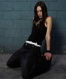 NOT KNOWING（ノットノーイング）の「【NOT KNOWING】Lace Layered Cami Set / 【ノットノーイング】レースレイヤードキャミソールセット（キャミソール）」