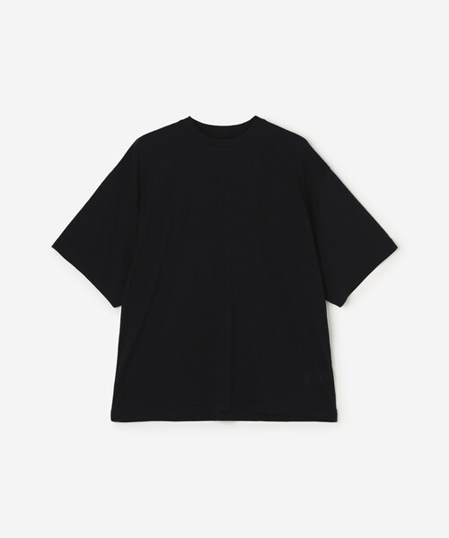Kaptain Sunshine(キャプテン サンシャイン)の「KAPTAIN SUNSHINE | シルク ハーフスリーブTシャツ MEN(Tシャツ/カットソー・メンズ・ブラック/ネイビー・3/4)」の2枚目の写真
