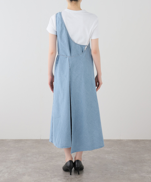 BASERANGE(ベースレンジ)の「【BASERANGE/ベースレンジ】 EYE DRESS(ワンピース・レディース・ブルー・SMALL)」の11枚目の写真