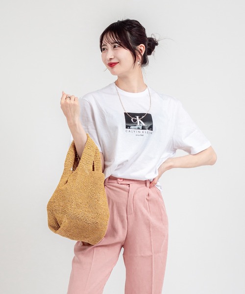 The Bagmati(ザバグマティ)の「【The Bagmati/ザバグマティ】ミニ ニットトートバッグ(トートバッグ・レディース・ブラック×ゴールド/ナチュラル・FREE)」の8枚目の写真