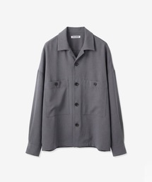 ATTACHMENT（アタッチメント）の「【 LIMITED 】ポリエステル ライト トロピカル オーバーサイズ シャツブルゾン / PE LIGHT TROPICAL OVERSIZED SHIRT BLOUSON（ブルゾン）」