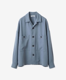 ATTACHMENT（アタッチメント）の「【 LIMITED 】ポリエステル ライト トロピカル オーバーサイズ シャツブルゾン / PE LIGHT TROPICAL OVERSIZED SHIRT BLOUSON（ブルゾン）」