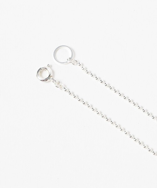 Ray BEAMS（レイビームス）の「ダブル ガラスモチーフ ネックレス（ネックレス・レディース・その他/ダークブラウン・ONE SIZE）」の5枚目の写真