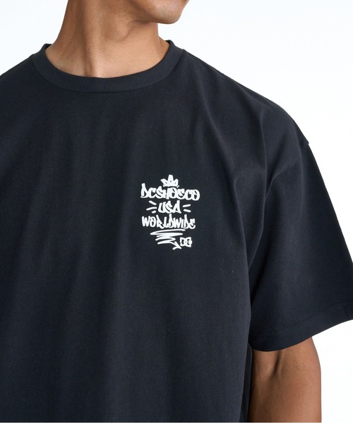 DC SHOES(ディーシーシューズ)の「DC SHOES メンズ 26 GRAFFITI SS Tシャツ 【2026年春夏モデル】(Tシャツ/カットソー・メンズ・ホワイト/ブラック/ホワイト系その他・MEDIUM/LARGE/X-LARGE)」の9枚目の写真