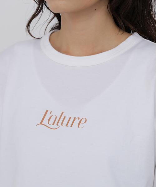 human woman(ヒューマンウーマン)の「◆プリントロゴTシャツ(Tシャツ/カットソー・レディース・ホワイト/ブルー/グレー・MEDIUM)」の17枚目の写真
