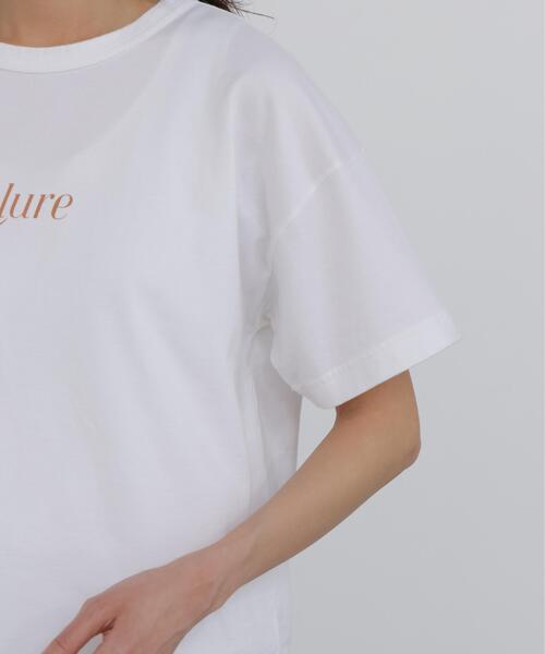 human woman(ヒューマンウーマン)の「◆プリントロゴTシャツ(Tシャツ/カットソー・レディース・ホワイト/ブルー/グレー・MEDIUM)」の18枚目の写真