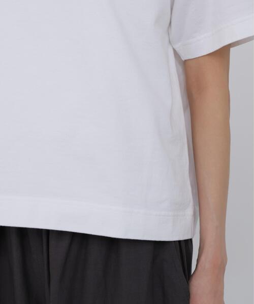 human woman(ヒューマンウーマン)の「◆プリントロゴTシャツ(Tシャツ/カットソー・レディース・ホワイト/ブルー/グレー・MEDIUM)」の19枚目の写真