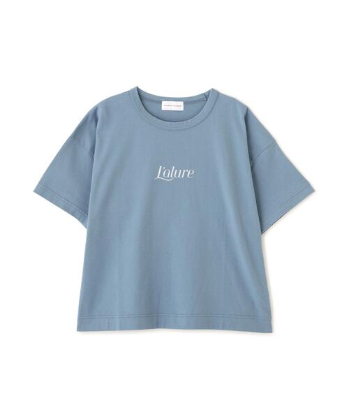 human woman(ヒューマンウーマン)の「◆プリントロゴTシャツ(Tシャツ/カットソー・レディース・ホワイト/ブルー/グレー・MEDIUM)」の21枚目の写真
