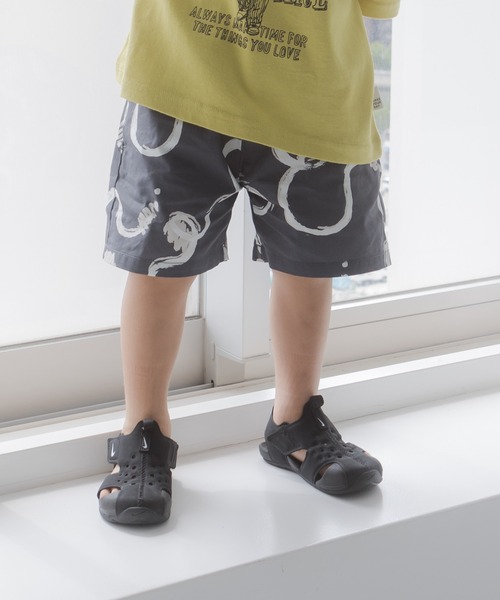 MAKE YOUR DAY(メイクユアデイ)の「うにょうにょ総柄4分丈パンツ(その他パンツ・キッズ・ベージュ/チャコールグレー・80/90/100/120/140/130/110)」の12枚目の写真