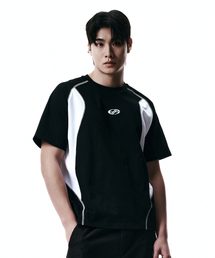 HYUNFIT（ヒョンフィット）の「NLB BIG LOGO T-SHIRT-[BLACK]（Tシャツ/カットソー）」