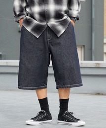 ペインターショーツ ペインターパンツ ピンストライプ ショートパンツ 秋 秋服 2026年秋冬