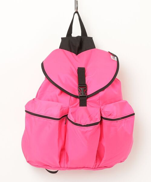 MELO(メロ)の「【MELO】メロ/3POCKET BACK PACK(Lサイズ) MADE IN USA(New York)(バックパック/リュック・メンズ・カモフラージュ/ピンク・FREE)」の2枚目の写真