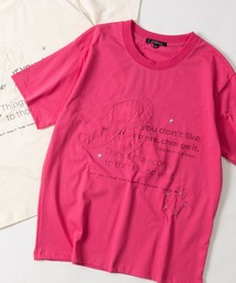 【13】スタッズ/アイレット Y2KデザインTシャツ ショート丈あり