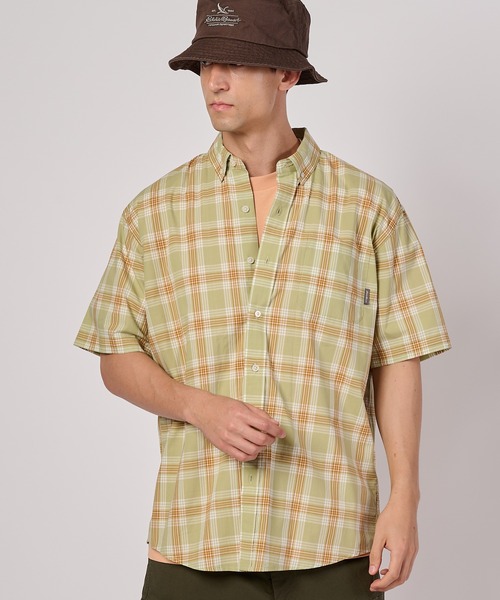 Eddie Bauer（エディーバウアー）の「タイドゥランズ 半袖シャツ（シャツ/ブラウス・メンズ・ブラウン系/ベージュ系/アイボリー系/グリーン系/ライトグリーン系/ブルー系・S/M/L/XL/XXL）」の5枚目の写真