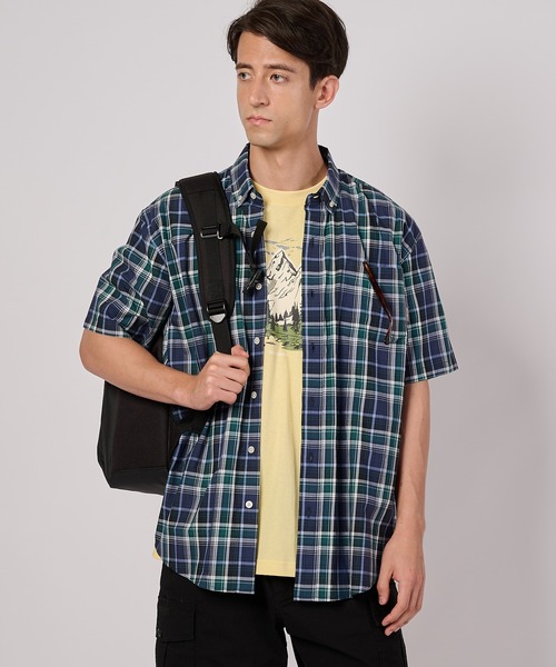 Eddie Bauer（エディーバウアー）の「タイドゥランズ 半袖シャツ（シャツ/ブラウス・メンズ・ブラウン系/ベージュ系/アイボリー系/グリーン系/ライトグリーン系/ブルー系・S/M/L/XL/XXL）」の6枚目の写真