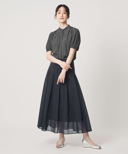 UNITED ARROWS(ユナイテッドアローズ)の「Spiree ショートスリーブ ブラウス(シャツ/ブラウス・レディース・ダークグレー/その他7/その他9/その他1/モカ・FREE)」の7枚目の写真