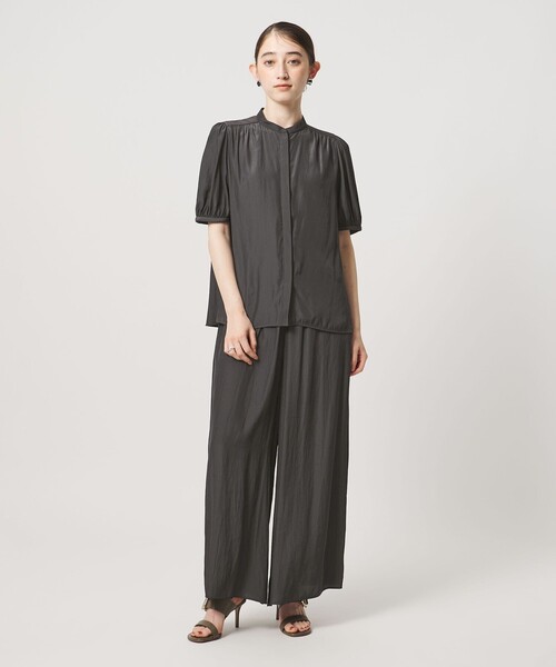 UNITED ARROWS(ユナイテッドアローズ)の「Spiree ショートスリーブ ブラウス(シャツ/ブラウス・レディース・ダークグレー/その他7/その他9/その他1/モカ・FREE)」の10枚目の写真