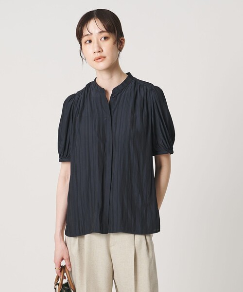 UNITED ARROWS(ユナイテッドアローズ)の「Spiree ショートスリーブ ブラウス(シャツ/ブラウス・レディース・ダークグレー/その他7/その他9/その他1/モカ・FREE)」の16枚目の写真