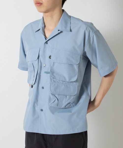 DAIWA PIER39（ダイワピア39）の「TECH MULTI TOOL POCKET SHIRT S BE-86026（シャツ/ブラウス・メンズ・ホワイト/ブラック/ブルー・MEDIUM/SMALL/LARGE/X-LARGE）」の13枚目の写真