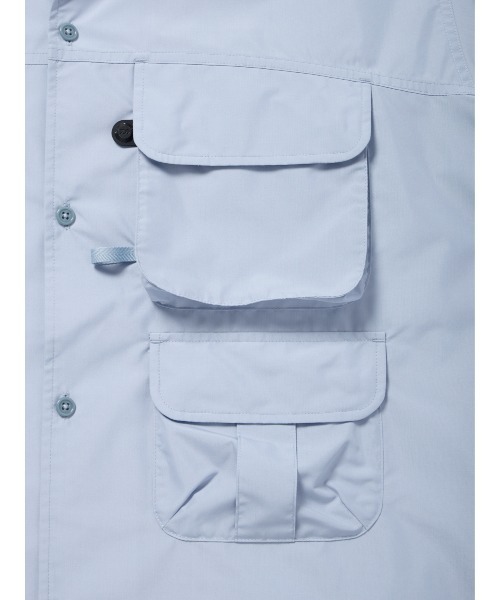 DAIWA PIER39（ダイワピア39）の「TECH MULTI TOOL POCKET SHIRT S BE-86026（シャツ/ブラウス・メンズ・ホワイト/ブラック/ブルー・MEDIUM/SMALL/LARGE/X-LARGE）」の19枚目の写真