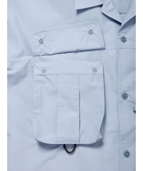 DAIWA PIER39（ダイワピア39）の「TECH MULTI TOOL POCKET SHIRT S BE-86026（シャツ/ブラウス・メンズ・ホワイト/ブラック/ブルー・MEDIUM/SMALL/LARGE/X-LARGE）」の21枚目の写真