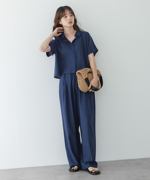 URBAN RESEARCH Sonny Label（アーバンリサーチサニーレーベル）の「ワンショルダーカゴバッグ（トートバッグ・レディース・ブラウン/ブラック・ONE）」の6枚目の写真