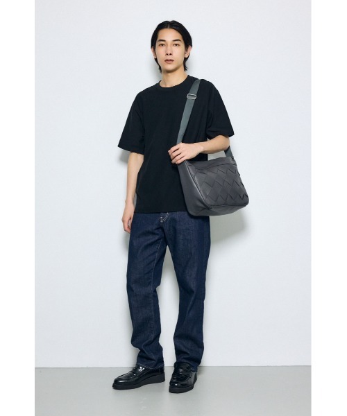AZUL by moussy(アズールバイマウジー)の「イントレチャートショルダーバッグ(ショルダーバッグ・メンズ・グレー/ブラック・FREE)」の16枚目の写真