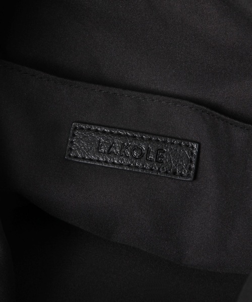 LAKOLE（ラコレ）の「ラウンドワンショルトートバッグ / 901581（トートバッグ・レディース・ライトグレー/ブラック/ライトベージュ・FREE）」の13枚目の写真