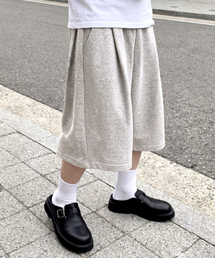 UNDEROFF（アンダーオフ）の「バルーンクーブサイドタックバミューダパンツメランジ（その他パンツ）」