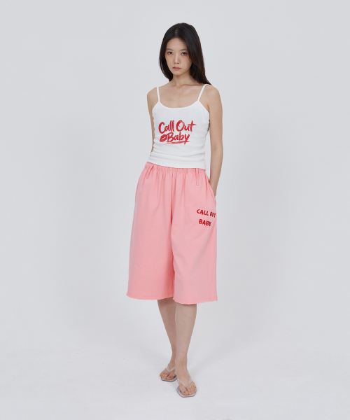 CONY(コール アウト ニューイヤー)の「コニコールアウトベイビースウェットショーツ / ピンク(その他パンツ・レディース・その他・OS)」の2枚目の写真