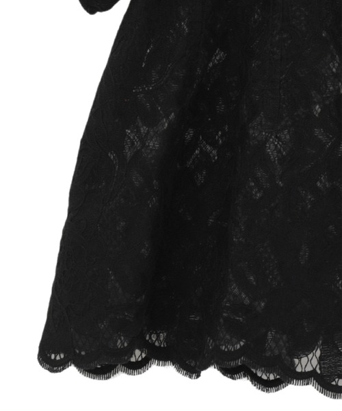 CLANE(クラネ)の「【CLANE】FLOWER LACE WAIST SHAPE TOPS(シャツ/ブラウス・レディース・ブラウン/ブラック/ホワイト・1)」の13枚目の写真