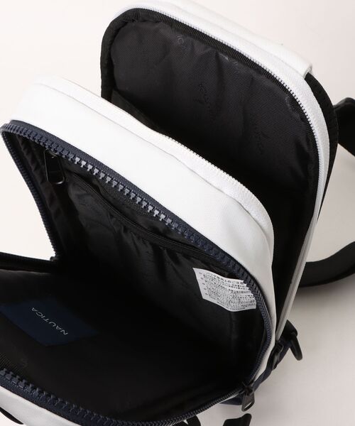 NAUTICA（ノーティカ）の「【NAUTICA/ノーティカ】 NTC-12 ボディバッグ（ボディバッグ/ウエストポーチ・メンズ・ブラック/ホワイト・FREE）」の5枚目の写真