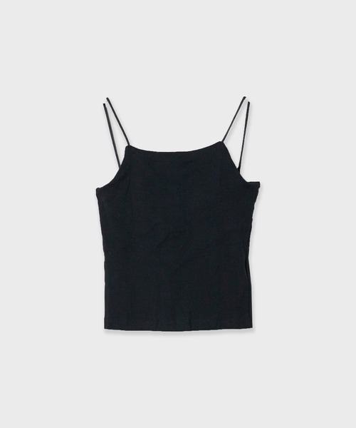 MILLER(ミラー)の「R.P.miller/ Prib Cap Cami (SOLID) / RM241-2146 秋服 冬服(キャミソール・レディース・ブラック/アイボリー・FREE)」の9枚目の写真