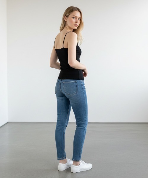 MILLER(ミラー)の「R.P.miller/ Prib Cap Cami (SOLID) / RM241-2146 秋服 冬服(キャミソール・レディース・ブラック/アイボリー・FREE)」の14枚目の写真