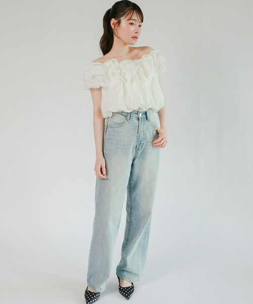 mic by Olu.(ミックバイオルドット)の「< ZOZOTOWN限定 >ロージークラウドトップス(シャツ/ブラウス・レディース・ホワイト・FREE)」の7枚目の写真