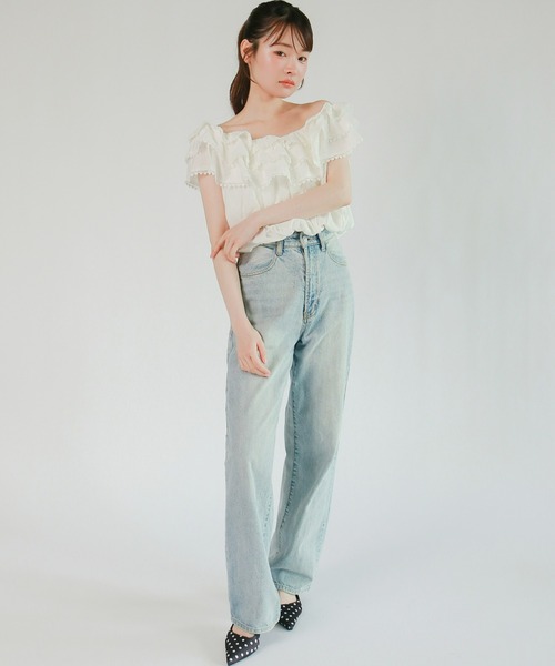 mic by Olu.(ミックバイオルドット)の「< ZOZOTOWN限定 >ロージークラウドトップス(シャツ/ブラウス・レディース・ホワイト・FREE)」の6枚目の写真