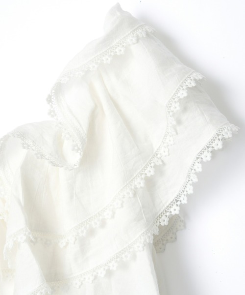 mic by Olu.(ミックバイオルドット)の「< ZOZOTOWN限定 >ロージークラウドトップス(シャツ/ブラウス・レディース・ホワイト・FREE)」の12枚目の写真