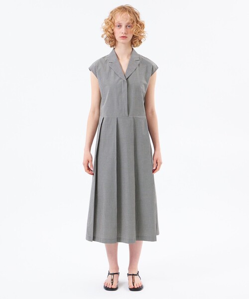 MACKINTOSH PHILOSOPHY(マッキントッシュ フィロソフィー)の「エアリーサッカーワンピース(ワンピース・レディース・ベージュ/ブラック・38/36)」の11枚目の写真