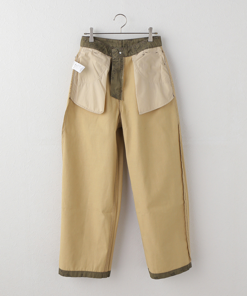 Spick & Span(スピックアンドスパン)の「《一部店舗+WEB限定》BERENICE. / べレニス 柄パンツ(チノパンツ・レディース・カーキ・34/36)」の8枚目の写真