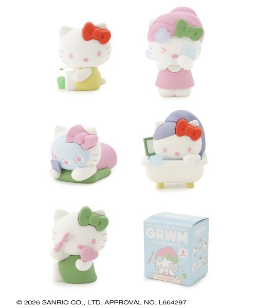 sanrio house シークレットコレクション】ハローキティ GET READY WITH