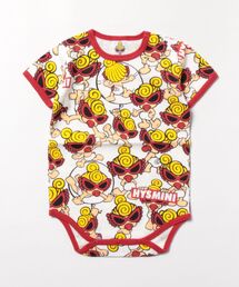 HYSTERIC MINI | HYS MINI PARTY TIME総柄半袖ロンパース(ロンパース)