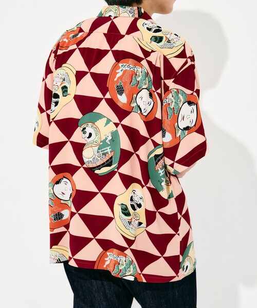 SUN SURF（サンサーフ）の「DARUMA SPECIAL EDITION（シャツ/ブラウス・メンズ・ブラウン・L/XL）」の6枚目の写真