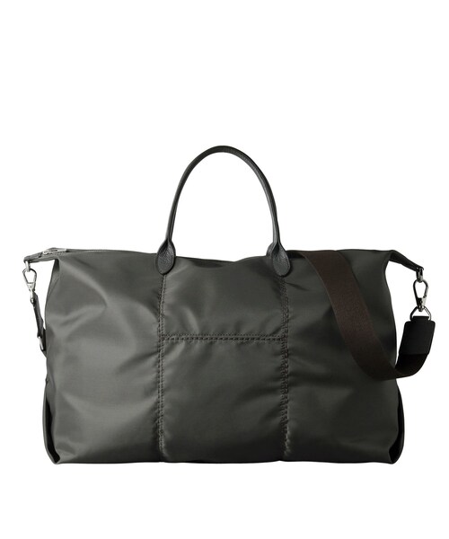 HIROFU(ヒロフ)の「【セーニョ】ナイロン ボストンバッグ LL 2WAY ビジネスバッグ(商品番号:P25-39643)(トートバッグ・レディース・ブラック/グレー系その他5・03)」の2枚目の写真
