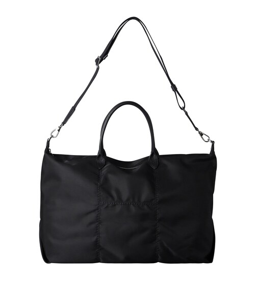 HIROFU(ヒロフ)の「【セーニョ】ナイロン ボストンバッグ LL 2WAY ビジネスバッグ(商品番号:P25-39643)(トートバッグ・レディース・ブラック/グレー系その他5・03)」の21枚目の写真
