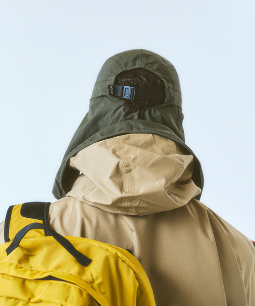 417 EDIFICE（フォーワンセブンエディフィス）の「KiU / キウ サンシェードジェットキャップ2ND（キャップ・メンズ・ベージュ/カーキ/ブラック・FREE）」の9枚目の写真