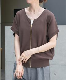 ITEMS URBANRESEARCH | ニットZIPブルゾン(ブルゾン)