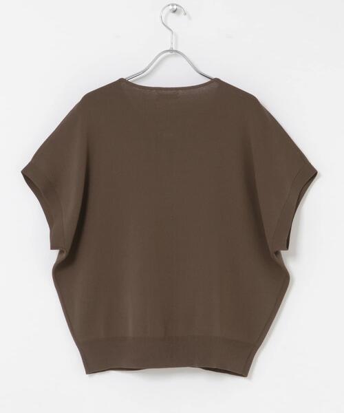 ITEMS URBANRESEARCH（アイテムズ アーバンリサーチ）の「ニットZIPブルゾン（ブルゾン・レディース・ネイビー/ブラウン/ベージュ系その他・FREE）」の10枚目の写真