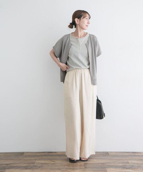 ITEMS URBANRESEARCH（アイテムズ アーバンリサーチ）の「ニットZIPブルゾン（ブルゾン・レディース・ネイビー/ブラウン/ベージュ系その他・FREE）」の19枚目の写真